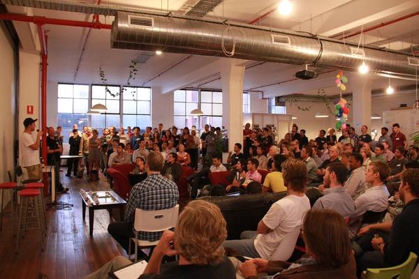 Image sourced from Startup Victoria's Meetup site